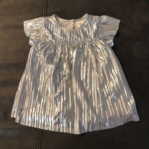 ⭐️Host Pick⭐️Baby Bgosh Silver Dress